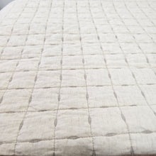 Load image into Gallery viewer, Quilted Bedcover | Natural