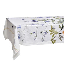 Load image into Gallery viewer, Blue Flower Garden Tablecloth - 350cm XL