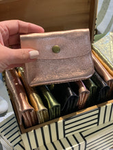 Load image into Gallery viewer, Leather Coin Purse - Metallic | Maison Fanli