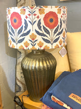 Load image into Gallery viewer, Ribbed Lamp Base in Aged Gold