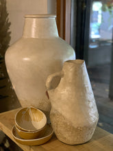 Load image into Gallery viewer, White Stone Jug with Handle