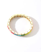 Load image into Gallery viewer, Colourful Enamel Stacking Bracelet