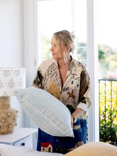 Load image into Gallery viewer, Palladio Stripe Linen Cushion