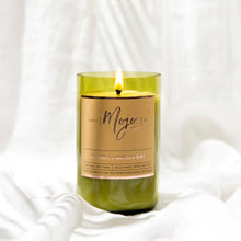 Load image into Gallery viewer, Cucumber + Muddled Mint | MOJO Wine Bottle Candles