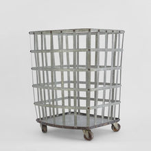 Load image into Gallery viewer, Grape Pickers Basket On Wheels