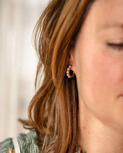 Load image into Gallery viewer, Sylvie Pearl Studded Hoop Earrings