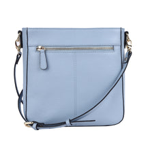 Load image into Gallery viewer, Darwin Leather Crossbody Bag | Powder Blue