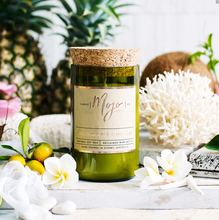 Load image into Gallery viewer, Sweet Tangerine + Island Fruits |MOJO Wine Bottle Candle