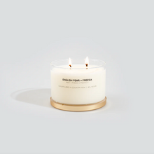 Load image into Gallery viewer, English Pear + Freesia Soy Candle | MEERABOO
