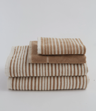 Load image into Gallery viewer, Salento Stripe Hand Towel | Stone