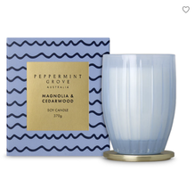 Load image into Gallery viewer, Magnolia & Cedarwood Soy Candle | 370g