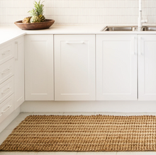 Load image into Gallery viewer, Lewis Self Stripe Wool + Jute Rug