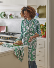 Load image into Gallery viewer, Tumbling Flowers Linen Teatowel | Kip and Co