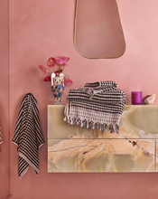 Load image into Gallery viewer, Pebble Bath Mat | Black and White || Kip and Co