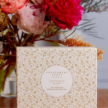 Load image into Gallery viewer, Lemongrass & Lime Mini Soy Candle & Diffuser Set