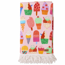 Load image into Gallery viewer, Gelato Printed Terry Beach Towel