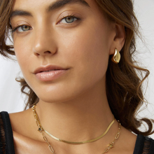 Load image into Gallery viewer, Delphine Gold Earrings