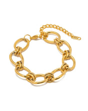 Load image into Gallery viewer, Sybil Gold Link Bracelet