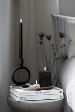 Load image into Gallery viewer, Flameless Candle | Matte Black | Triple Wick