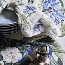 Load image into Gallery viewer, Blue Flower Garden Tablecloth - 350cm XL