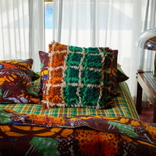 Load image into Gallery viewer, Karina Shag Cushion | Verdant