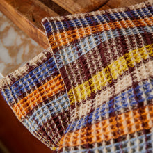 Load image into Gallery viewer, Stela Check Tea Towel | Cornflower