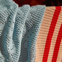 Load image into Gallery viewer, Tabitha Baby Blanket | Calcite Blue