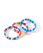Load image into Gallery viewer, Colourful Enamel Stacking Bracelet