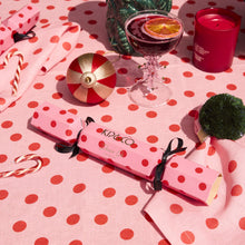 Load image into Gallery viewer, Polkadot Pink Tablecloth