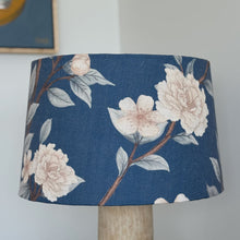 Load image into Gallery viewer, Handmade Lampshade - Peony Navy