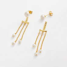 Load image into Gallery viewer, Elise Pearl Earring | Gold