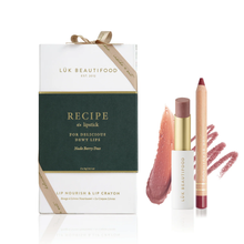 Load image into Gallery viewer, LUK - Recipe of a Lipstick - Nude  Berry Duo