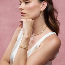 Load image into Gallery viewer, Luna Pearl Bracelet | Gold