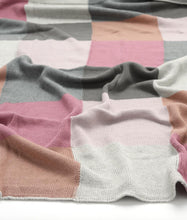 Load image into Gallery viewer, Patchwork Baby Blanket - lilac