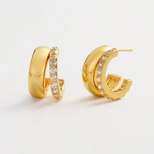 Load image into Gallery viewer, Zoe Hoop | Gold