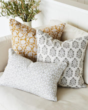 Load image into Gallery viewer, Marbella Saffron Linen Cushion 55x55cm | Walter G