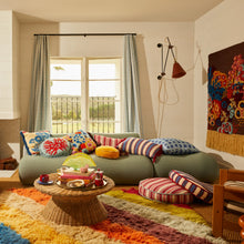 Load image into Gallery viewer, Gabriella Cushion - Azure