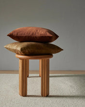 Load image into Gallery viewer, Ava Velvet Cushion | Burnish