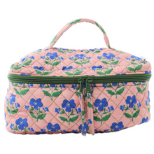 Load image into Gallery viewer, Kip & Co X Anna Spiro | Summer Rose Quilted Cotton Toiletry Bag