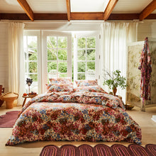 Load image into Gallery viewer, Aisha - Plumberry - Cotton Fitted Sheet | SAGE & CLARE