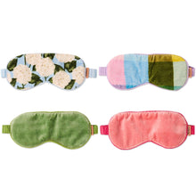 Load image into Gallery viewer, Christmas Slumber Velvet Bon Bon Eye Mask 4P Set