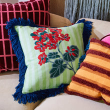 Load image into Gallery viewer, Annette Embroidered Cushion | Jade