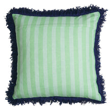 Load image into Gallery viewer, Annette Embroidered Cushion | Jade