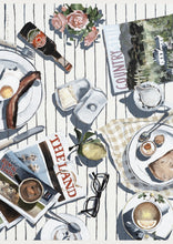 Load image into Gallery viewer, Farm Mornings | Linen Tea Towel