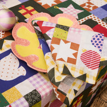 Load image into Gallery viewer, Christmas Patchwork 4P Napkin Set