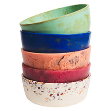 Load image into Gallery viewer, Resin Mazzinni Bowl - Nougat Terrazzo | Sage + Clare
