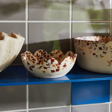 Load image into Gallery viewer, Resin Petal Bowl - Nougat Terrazzo | Sage + Clare
