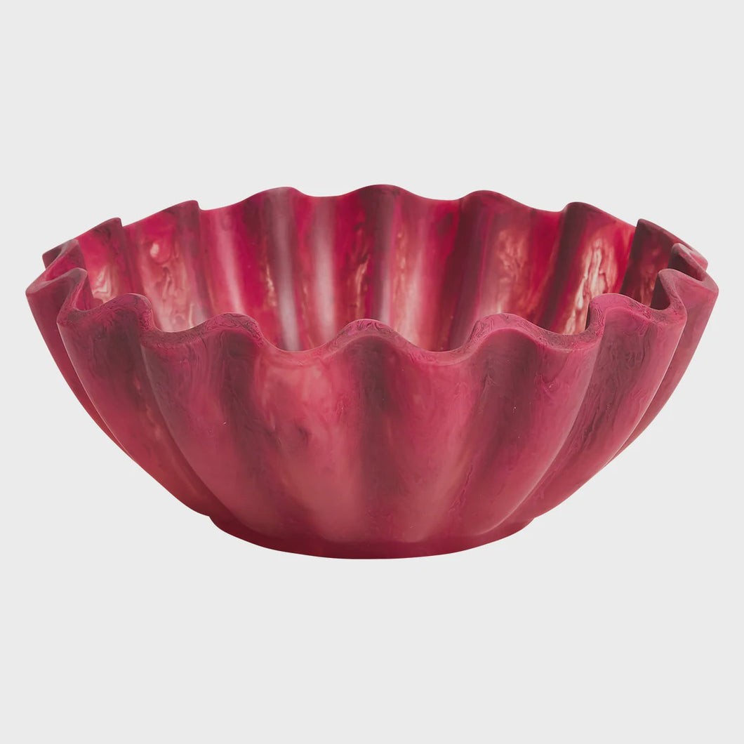 Resin Venus Bowl - Rhubarb | Sage + Clare
