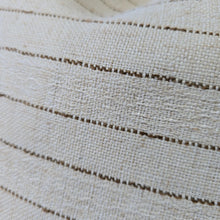 Load image into Gallery viewer, Camel Stripe Linen Blend Cushion