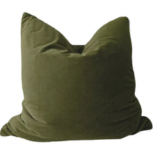 Load image into Gallery viewer, The Boulevard Luxe Velvet Cushion | Forest Green